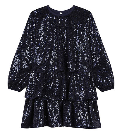 Billieblush Kjole - Royal Blue/Palietter Billieblush Kjole - Royal Blue/Palietter