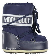 Moon Boot Vinterstøvler - Icon Mini Nylon - Blå Moon Boot Vinterstøvler - Icon Mini Nylon - Blå