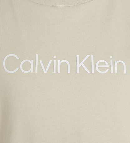 Calvin Klein T-shirt - Inst. Logo - Pelican Calvin Klein T-shirt - Inst. Logo - Pelican
