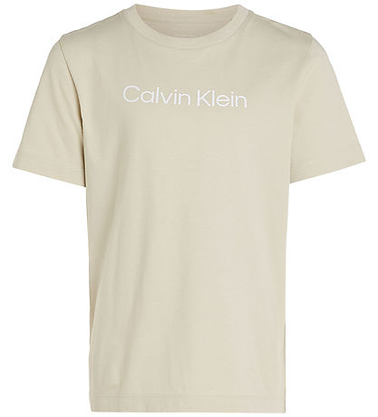 Calvin Klein T-shirt - Inst. Logo - Pelican Calvin Klein T-shirt - Inst. Logo - Pelican
