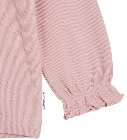Hust and Claire Bluse - Rib - Amma - Dusty Rose Hust and Claire Bluse - Rib - Amma - Dusty Rose
