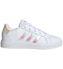 adidas Performance Sko - Grand Court 2.0 K - Hvid/Rosa adidas Performance Sko - Grand Court 2.0 K - Hvid/Rosa