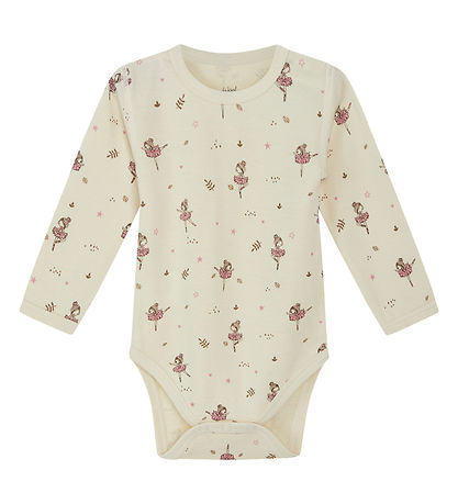 Hust and Claire Body l/æ - Uld/Bambus - Baloo - Ecru m. Ballerin