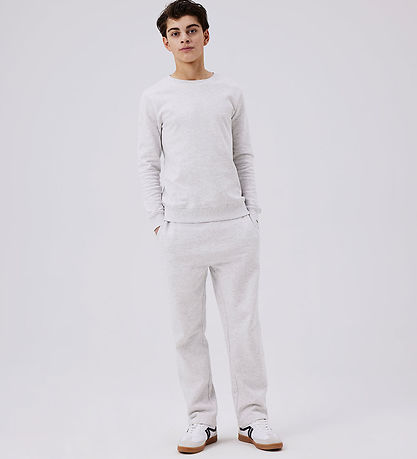 LMTD Sweatshirt - Noos - NlnNizu - Light Grey/Melange