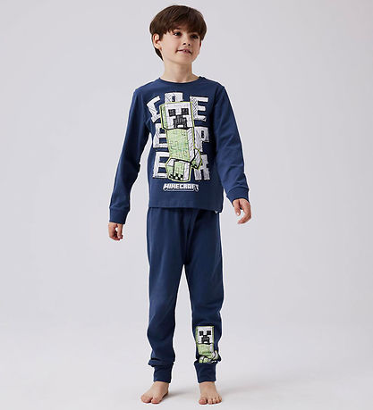 Name It Nattøj - Noos - NkmJinc Minecraft - Dark Denim Name It Nattøj - Noos - NkmJinc Minecraft - Dark Denim