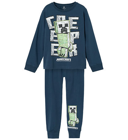 Name It Nattøj - Noos - NkmJinc Minecraft - Dark Denim Name It Nattøj - Noos - NkmJinc Minecraft - Dark Denim