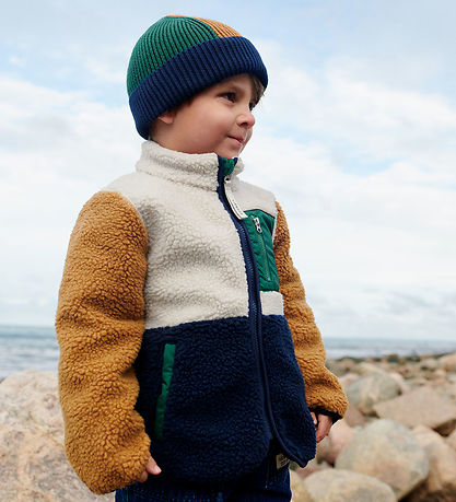 Liewood Fleecejakke - Nolan - Classic Navy Multi Mix Liewood Fleecejakke - Nolan - Classic Navy Multi Mix