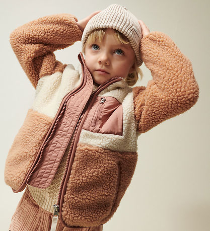 Liewood Fleecejakke - Nolan - Tuscany Rose Multi Mix