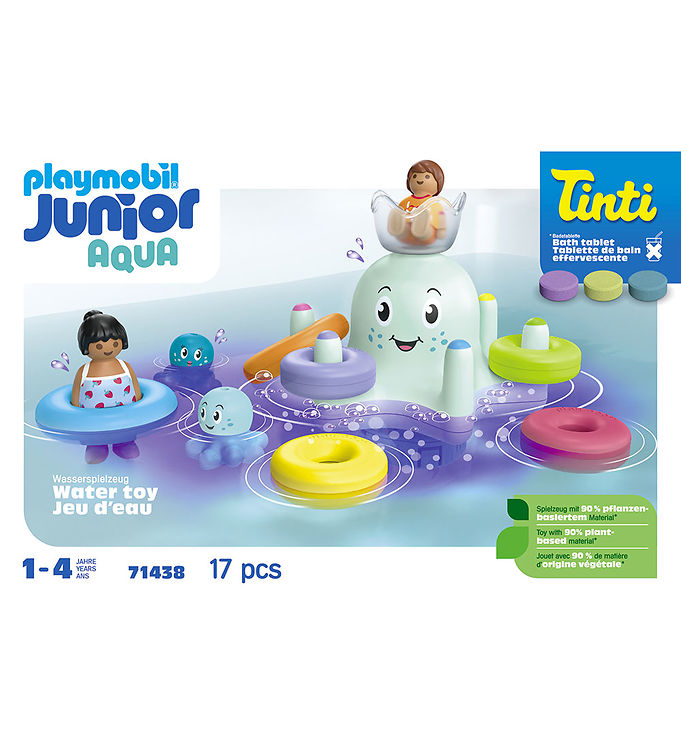 Playmobil Junior Aqua - Tinti - Colourful K... - 71438 - 17 Dele