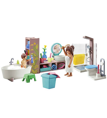 Playmobil My Life - Badeværelse - 71611 - 55 Dele Playmobil My Life - Badeværelse - 71611 - 55 Dele