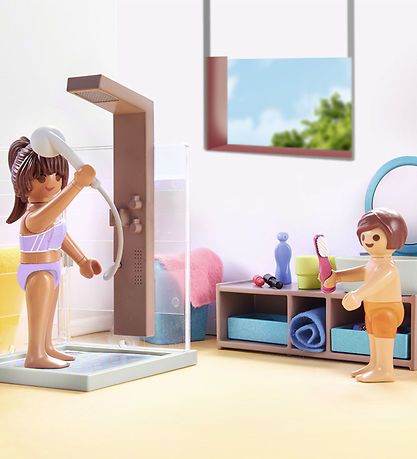 Playmobil My Life - Badeværelse - 71611 - 55 Dele Playmobil My Life - Badeværelse - 71611 - 55 Dele