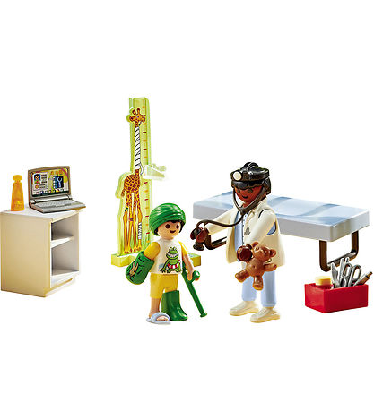 Playmobil Action Heroes - Børnelæge m. Bamse - 71619 - 28 Dele