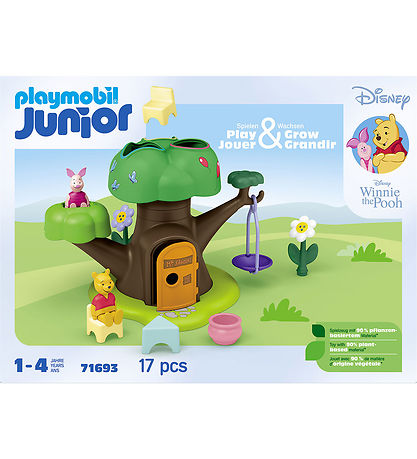 Playmobil Junior - Disney - Plys og Grislin... - 71693 - 17 Dele Playmobil Junior - Disney - Plys og Grislin... - 71693 - 17 Dele