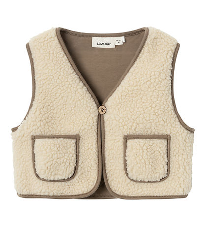 Lil Atelier Vest - NmmJono - Birch Lil Atelier Vest - NmmJono - Birch