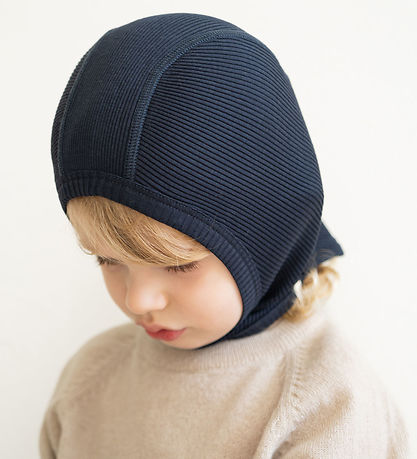 Minimalisma Elefanthue - 1-lags - Rib - Silke - Belefant - Dark 
