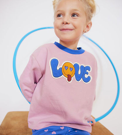 Freds World Sweatshirt - Heart - Pink Haze