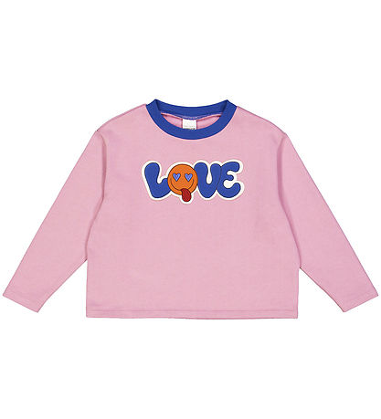 Freds World Sweatshirt - Heart - Pink Haze Freds World Sweatshirt - Heart - Pink Haze