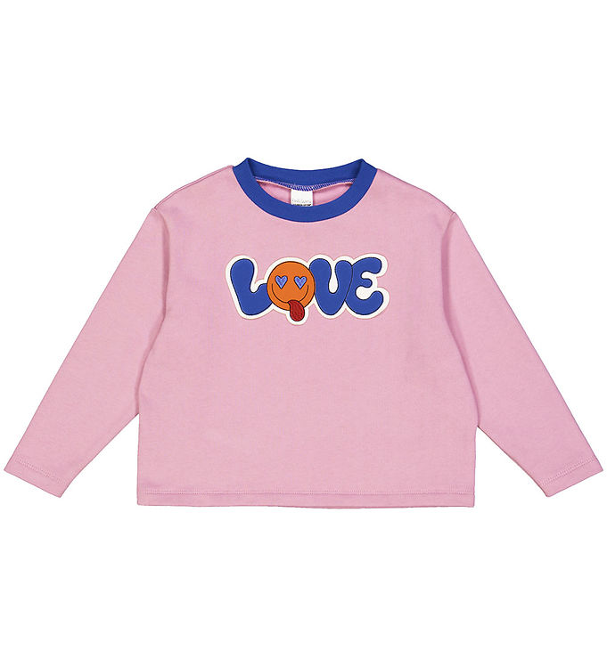 Freds World Sweatshirt - Heart - Pink Haze