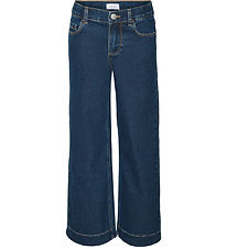 Vero Moda Girl Jeans - Wide - VmDaisy - Dark Blue Denim Vero Moda Girl Jeans - Wide - VmDaisy - Dark Blue Denim