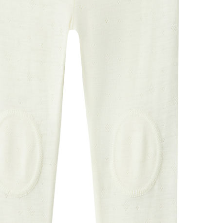 Name It Leggings - Uld - Noos - NmfWang - Snow White m. Hulmønst Name It Leggings - Uld - Noos - NmfWang - Snow White m. Hulmønst