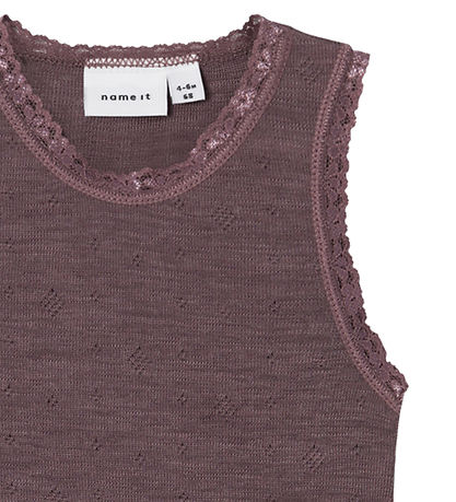 Name It Body u/æ - Uld - NbfWang - Sparrow m. Hulmønster