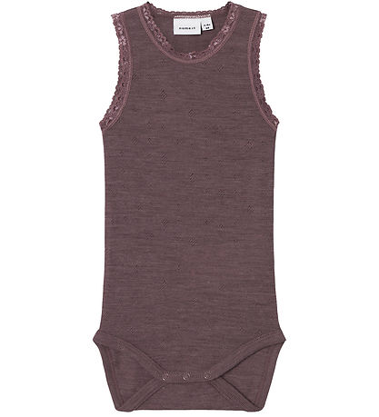 Name It Body u/æ - Uld - NbfWang - Sparrow m. Hulmønster