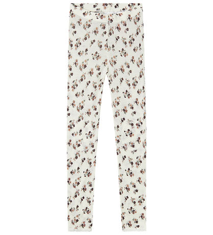 Name It Leggings - Uld - NkfWang - Snow White m. Hulmønster
