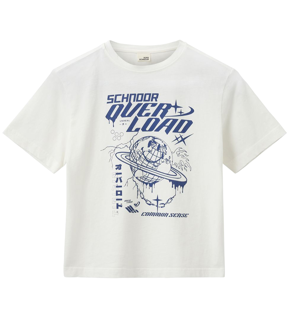 Sofie Schnoor T-Shirt - Snow White m. Print - Sofie Schnoor - 10 Jahre (140) - T-Shirts