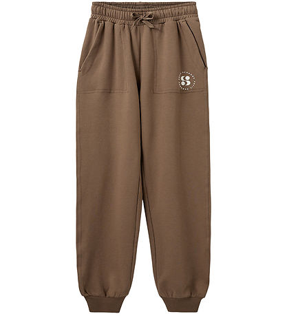 Sofie Schnoor Sweatpants - Middle Brown Sofie Schnoor Sweatpants - Middle Brown