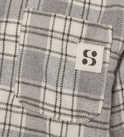 Sofie Schnoor Skjorte - Khaki m. Tern
