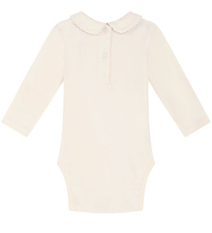 Hust and Claire Body l/æ - Uld/Bambus - Beate - Ecru Hust and Claire Body l/æ - Uld/Bambus - Beate - Ecru