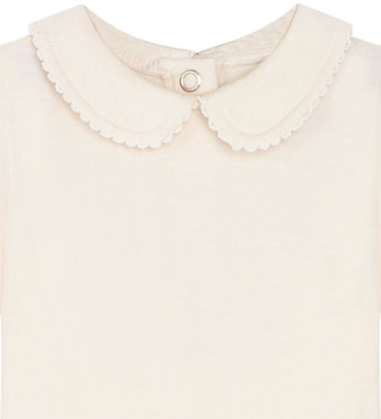 Hust and Claire Body l/æ - Uld/Bambus - Beate - Ecru Hust and Claire Body l/æ - Uld/Bambus - Beate - Ecru