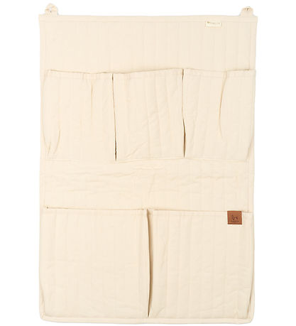 Fabelab Vægophæng m. Lommer - Quilted - 45x65 cm - Oat Milk Fabelab Vægophæng m. Lommer - Quilted - 45x65 cm - Oat Milk