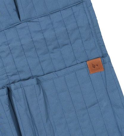 Fabelab Vægophæng m. Lommer - Quilted - 45x65 cm - Vintage Blue
