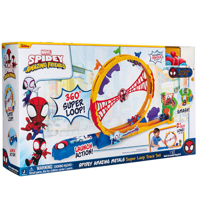Spidey and His Amazing Friends SPIDEY AMAZING METALS SUPER LOOP TRACK SET