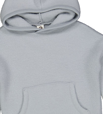 Müsli Hættetrøje - Woolly - Fleece/Merinould - Jasmin Blue