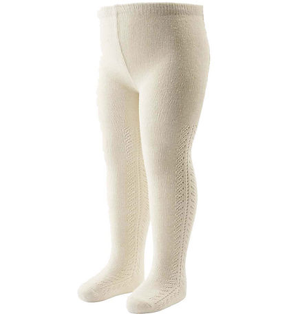 Müsli Strømpebukser - Lace - Bark/Balsam Cream Müsli Strømpebukser - Lace - Bark/Balsam Cream