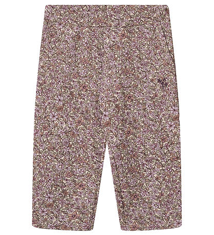 Wheat Sweatpants - Eline - Lilac Flowers Wheat Sweatpants - Eline - Lilac Flowers