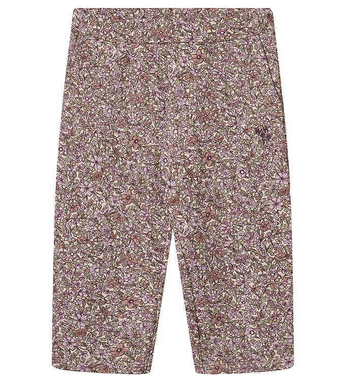 Wheat Sweatpants - Eline - Lilac Flowers