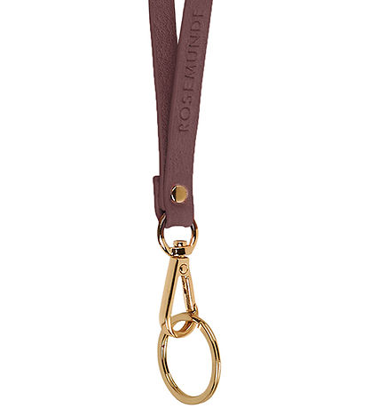 Rosemunde Nøglering - Dark Brown Gold