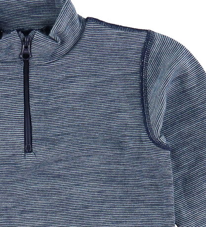 Joha Bluse - Uld - Blå Joha Bluse - Uld - Blå