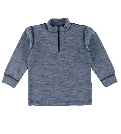 Joha Bluse - Uld - Blå Joha Bluse - Uld - Blå