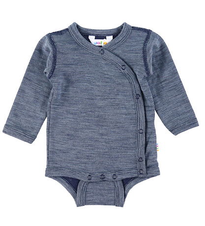 Joha Slå om Body l/æ - Uld - Blå Joha Slå om Body l/æ - Uld - Blå