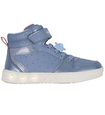 Geox Støvler m. Lys - J Skylin - Dark Sky/Light Coral Geox Støvler m. Lys - J Skylin - Dark Sky/Light Coral