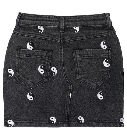 The New Nederdel - TnLykke - Black Denim Wash