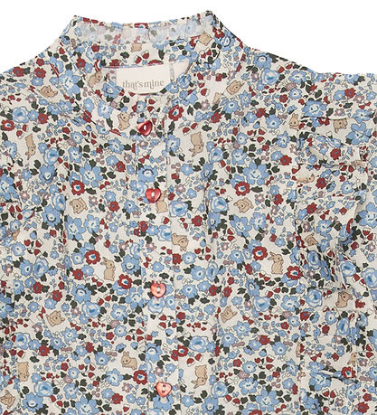 Thats Mine Skjorte - Nellie - Flora bunnies rouge Thats Mine Skjorte - Nellie - Flora bunnies rouge