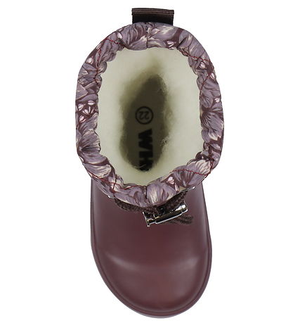 Wheat Termostøvler - Drizzle - Purple Tulips Wheat Termostøvler - Drizzle - Purple Tulips