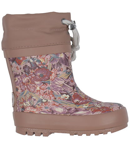 Wheat Termostøvler - Print - Flowers In Plenty