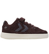 Hummel Sko - ST. Power Play Suede JR - Fudge Hummel Sko - ST. Power Play Suede JR - Fudge
