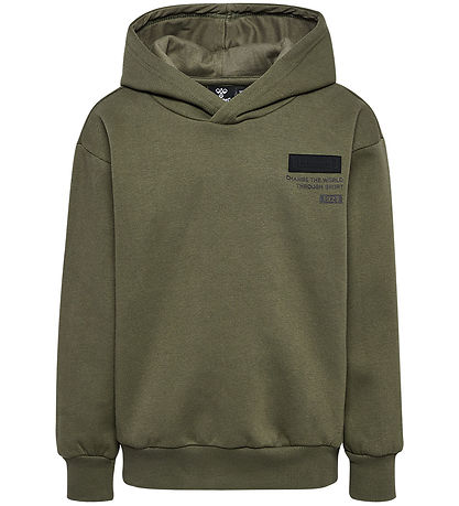 Hummel Hættetrøje - hmlArchie - Dusty Olive Hummel Hættetrøje - hmlArchie - Dusty Olive